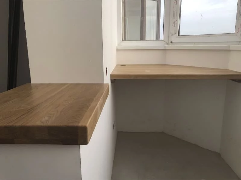 подоконники из дуба