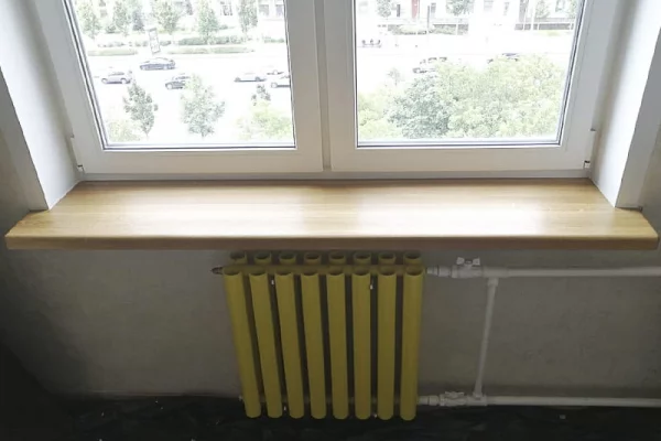 изготовление подоконников из дерева
